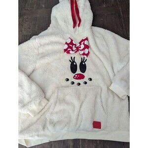 Loungefly Disney Holiday Minnie Sherpa Hoodie in 2XL